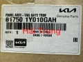 Táp ly cửa hậu Kia Morning 2011-2020 chính hãng 817501Y010 817501Y010GAH