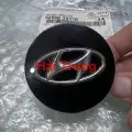 Logo chụp mâm Santafe, Sonata, Azera, Avante, Creta, Elantra, Grandeur, i30, Tucson, Solati chính hãng 529603S110(1)