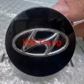 Logo chụp mâm Santafe, Sonata, Azera, Avante, Creta, Elantra, Grandeur, i30, Tucson, Solati chính hãng 529603S110(2)