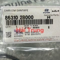 Chữ SANTAFE cho xe Hyundai Santafe 2006-2012 chính hãng 863102B000