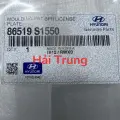 Bát treo biển số Hyundai Santafe 2022-2024 chính hãng 86519S1550