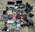 Tháo Xe Full set nổ, bộ nổ, hộp điện đầy đủ Hyundai Santafe 2021-2023 máy dầu số bấm