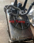 Cụm lồng quạt két nước Kia Carens 2006-2009 Tháo Xe