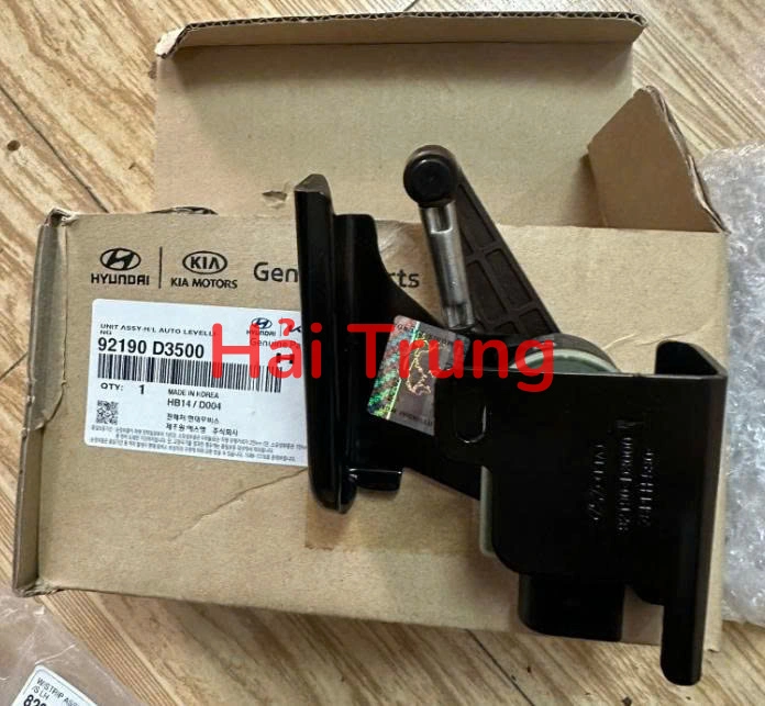 92190D3500 Cảm biến nâng hạ đèn pha Hyundai Tucson 2019-2021