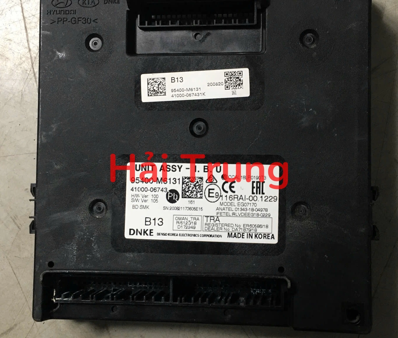 95400M6131 Hộp điều khiển Smart Key Kia Cerato 2019 Tháo xe