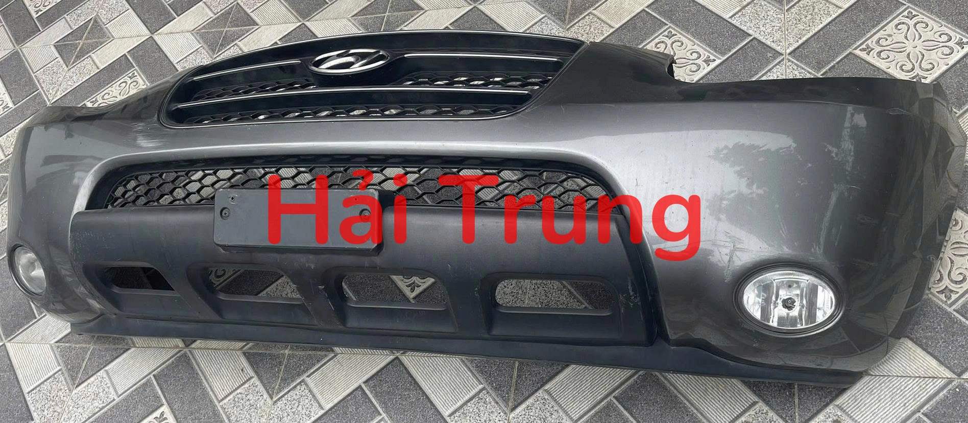 Cản trước đầy đủ Hyundai Santafe 2009 2010 Tháo Xe