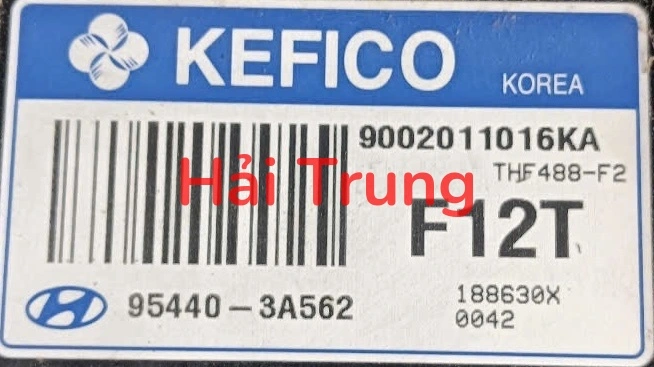 Hộp điều khiển hộp số Hyundai Santafe 2009 Tháo Xe 95400-3A562