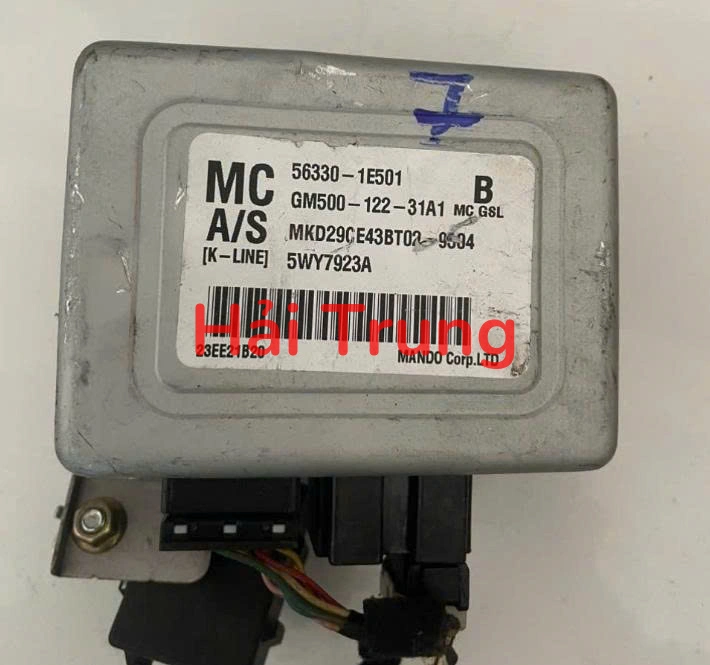 563301E501 Hộp điều khiển cọc lái điện Hyundai Verna 2006 Tháo Xe