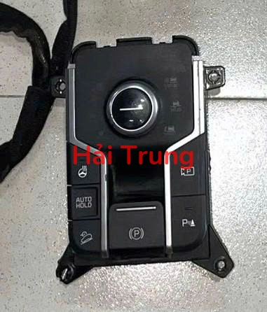 Tháo xe công tắc phanh tay điện tử Sorento 2022