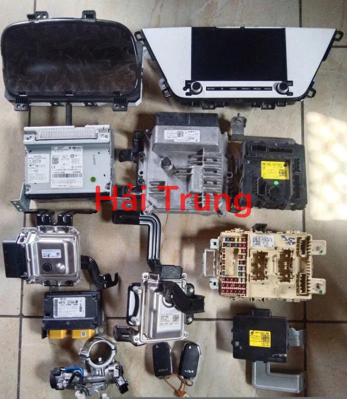 Full bộ điện, bộ nổ, hộp điện đầy đủ Kia Carens 2025 Tháo Xe