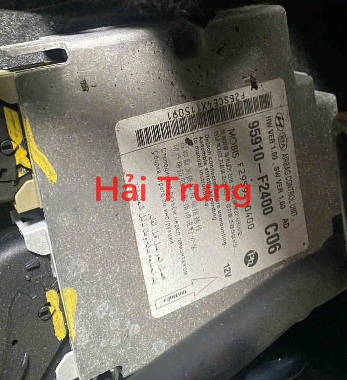 95910F2400 Tháo xe hộp điều khiển túi khí Hyundai Elantra 2017 2018 2019 2020