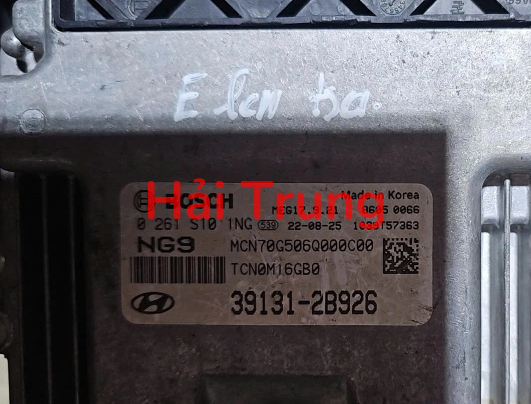 391312B926 Hộp điều khiển động cơ Hộp đen ECU Hyundai Elantra 2022-2024 Tháo Xe