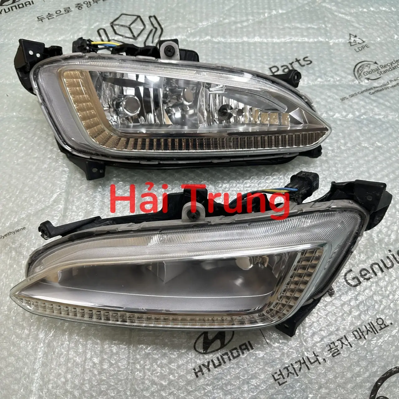 Đèn gầm Hyundai Santafe 2013-2016 Tháo xe Zin đẹp