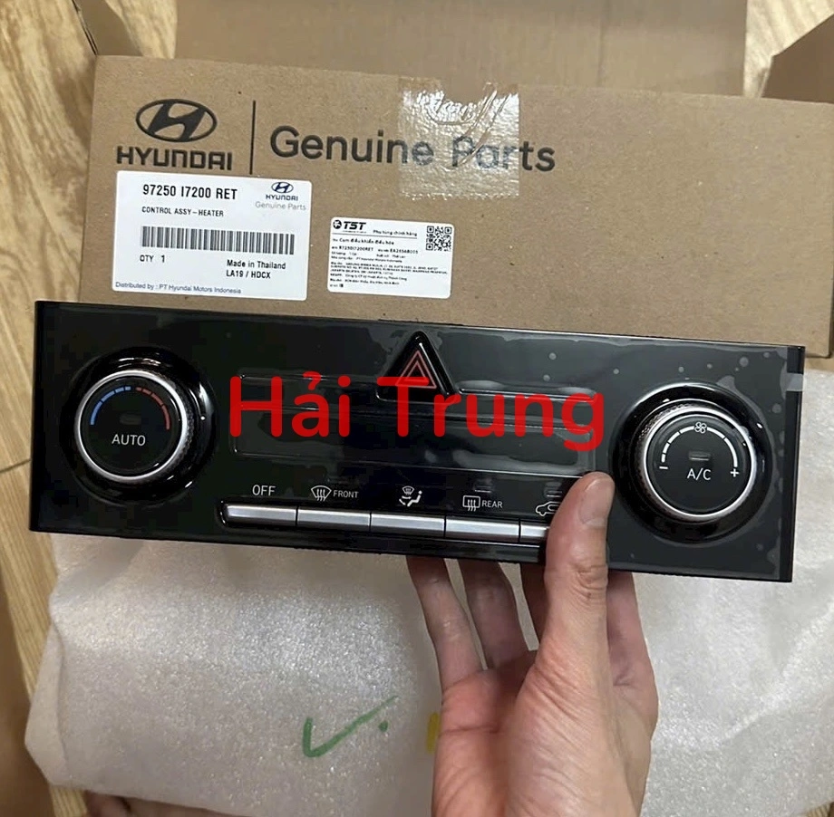Bảng điều khiển công tắc điều hòa AC Hyundai Creta 2022-2025 97250I7200RET