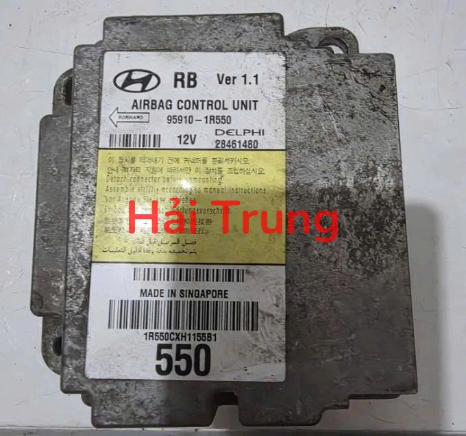 959101R550 Hộp điều khiển túi khí Hyundai Accent 2011-2015 Tháo Xe