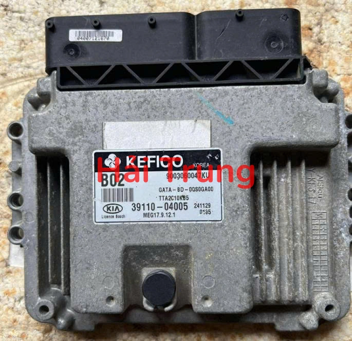 Hộp điều khiển động cơ hộp đen Ecu Kia Morning 2012-2022 Tháo xe 3911004005