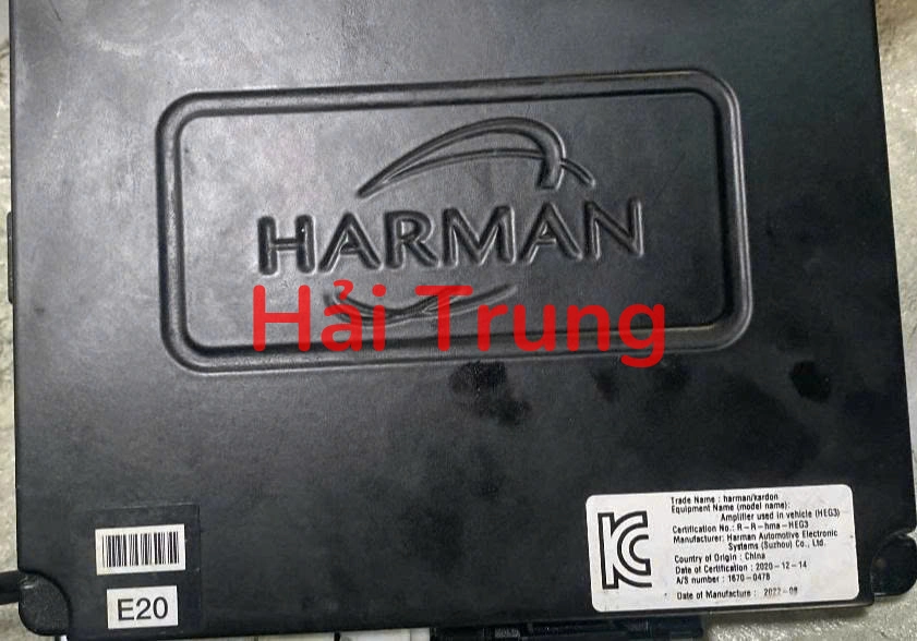 96370P1250 Hộp khuếch đại âm thanh Hộp Âm Ly Kia Sportage 2022-2025 Tháo xe