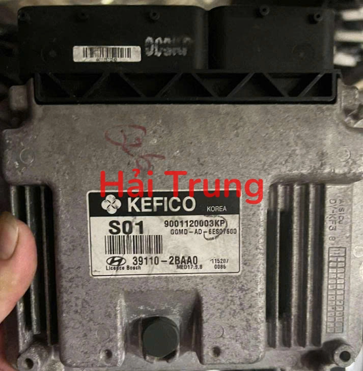 Tháo xe Hộp điều khiển động cơ hộp đen Ecu Avante, I30, Elantra 391102BAA0