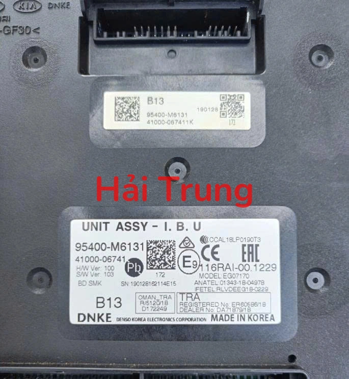 95400M6131 Tháo xe Hộp điều khiển smakey Kia Cerato 2019 2020