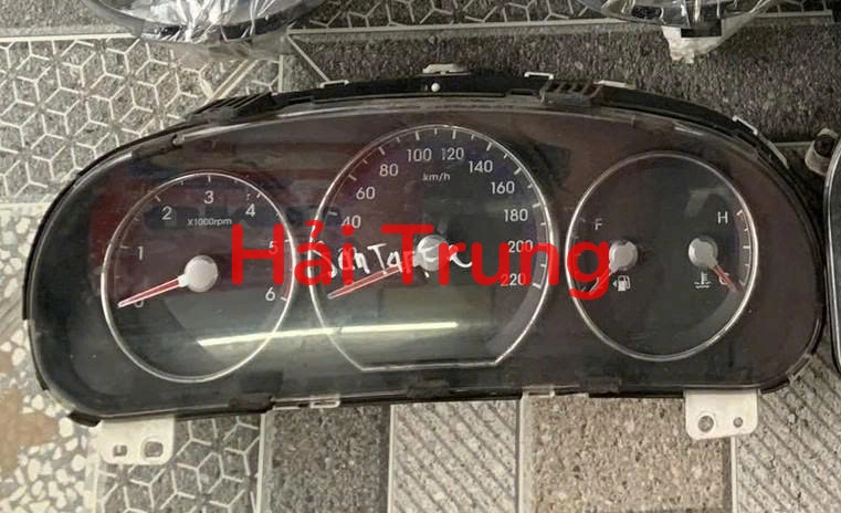 Tháo xe Đồng hồ táp lô Hyundai Santafe 2009 2010 2011