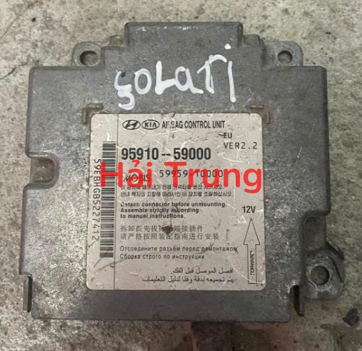 9591059000 Hộp điều khiển túi khí Hyundai Solati Tháo xe