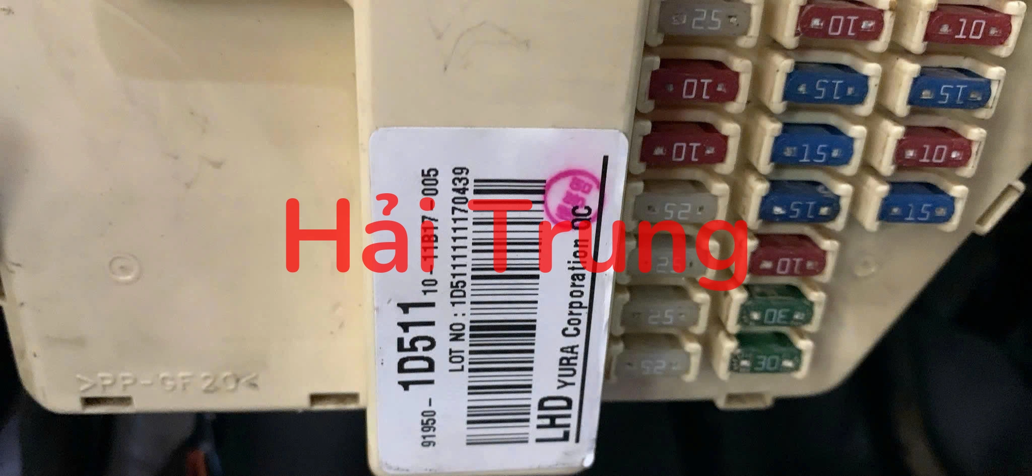 919501D511 Tháo xe Hộp cầu trì Kia Carens 2.0