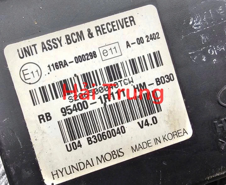 954001R111 Hộp bcm Hyundai Accent Tháo Xe