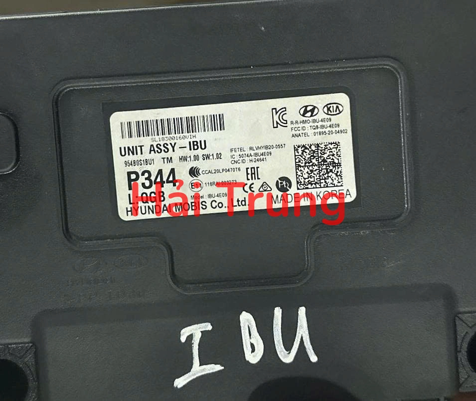 954B0S1BU1 Hộp điều khiển điện tử IBU Hyundai Santafe 2022-2024 Tháo Xe