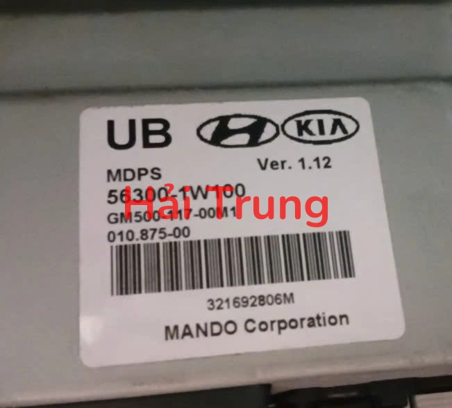 563001W100 Hộp điều khiển cọc lái, cột lái điện Kia Rio Tháo Xe