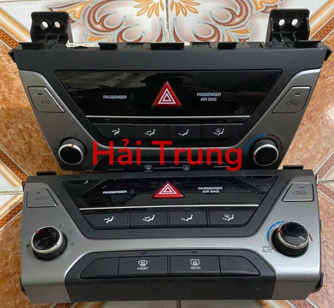 Tháo xe bảng điều khiển công tắc điều hòa Ac Hyundai Elantra 2017 2018