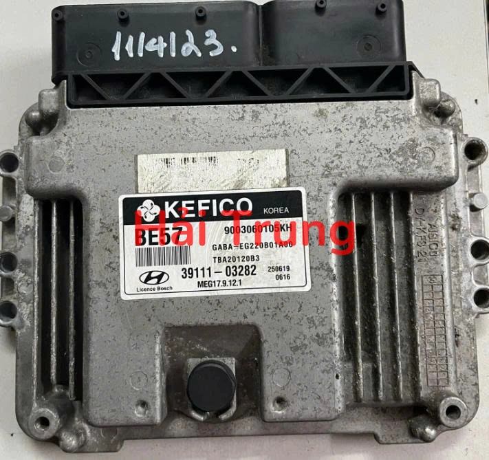 3911103282 Tháo xe Hộp điều khiển động cơ Hộp đen ECU Hyundai I10 2014