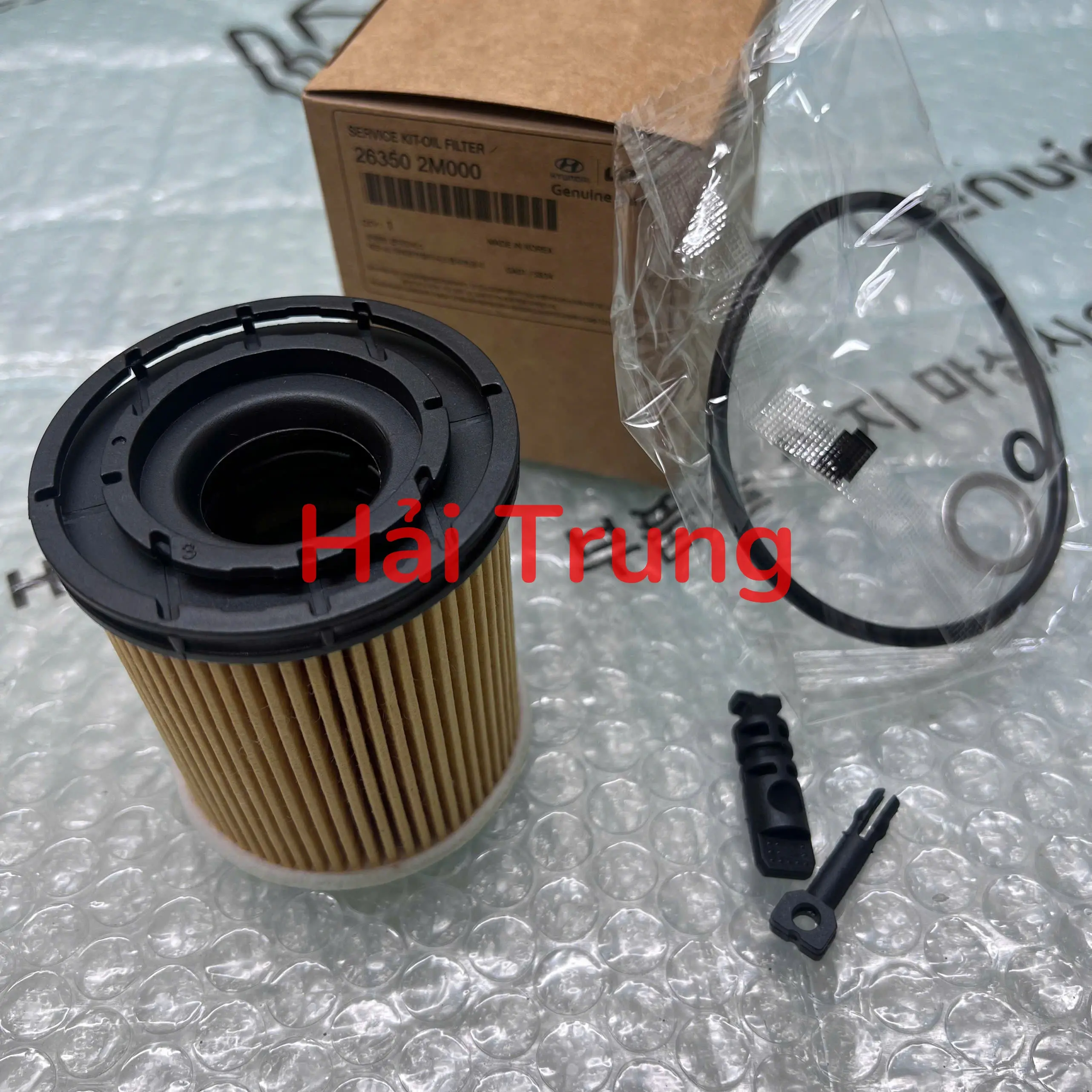 Lọc nhớt Kia Carens 2022-2024 chính hãng 263502M000