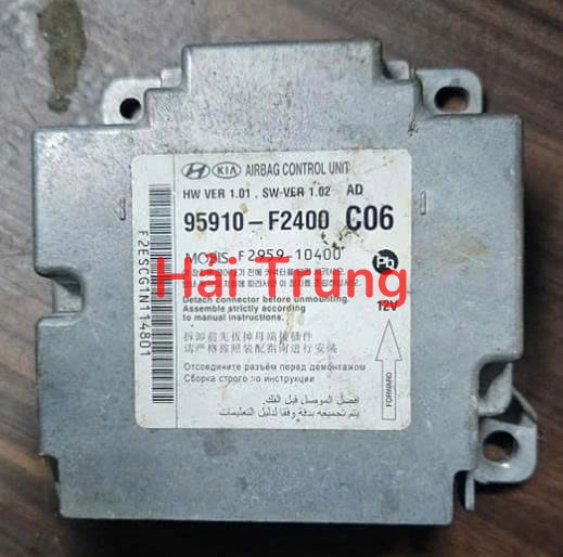 95910F2400 Hộp điều khiển túi khí Hyundai Elantra 2016-2020 Tháo xe Zin