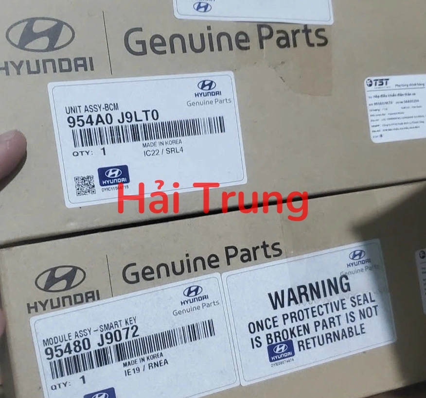 Hộp BCM Smart Key Hyundai Kona 95480J9072 954A0J9LT0