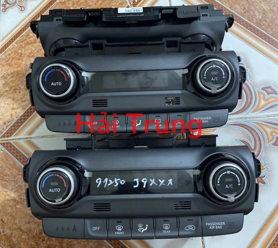 Tháo xe Bảng điều khiển điều hòa Hyundai Kona 2019-2023