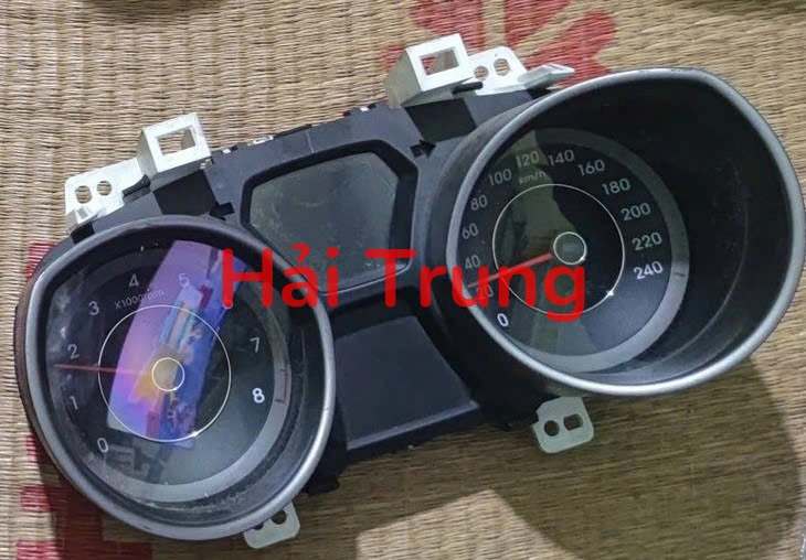 Tháo xe Đồng hồ táp lô Hyundai Elantra 2014 2015