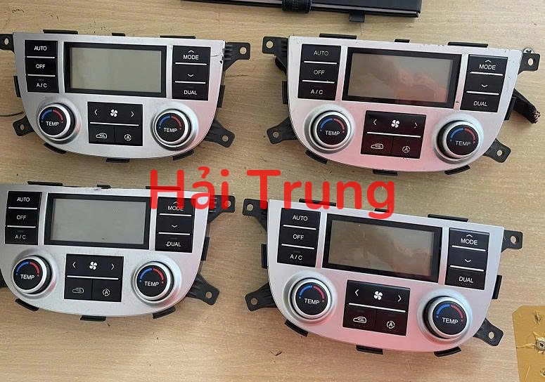 Bảng công tắc điều hòa AC Hyundai Santafe 2009 2010 2011 Tháo Xe