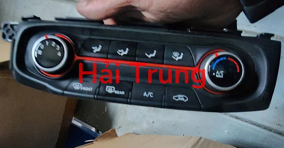 Bảng điều khiển công tắc điều hòa AC Hyundai Veloster 2019 2020 Tháo Xe