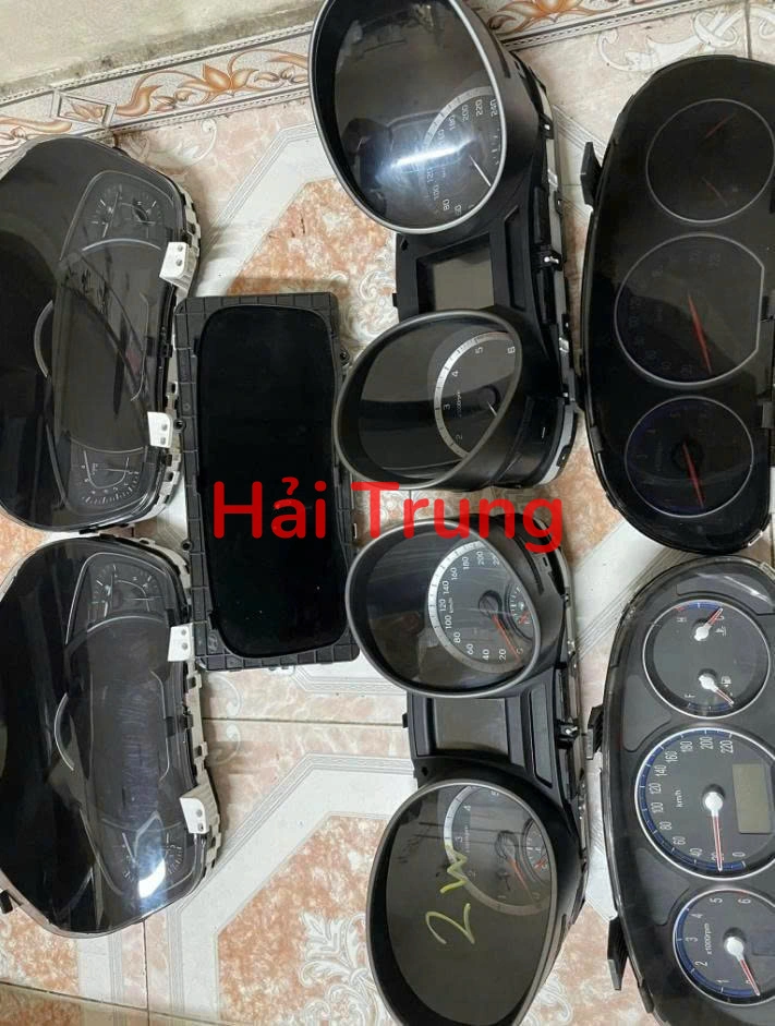 Tháo xe Đồng hồ táp lô Hyundai Santafe 2004, Santafe 2009, Santafe 2012