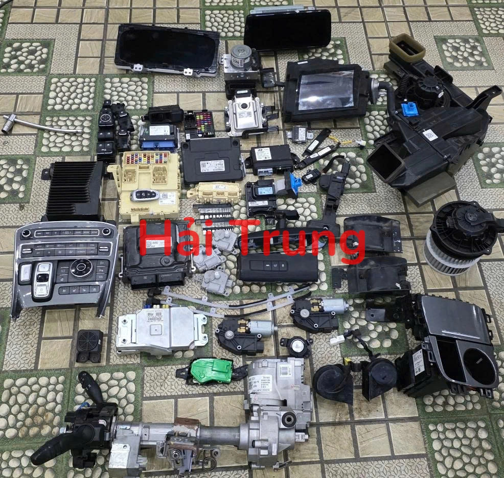 Full bộ điện, bộ nổ, hộp đầy đủ Hyundai Santafe 2022-2024 Tháo Xe