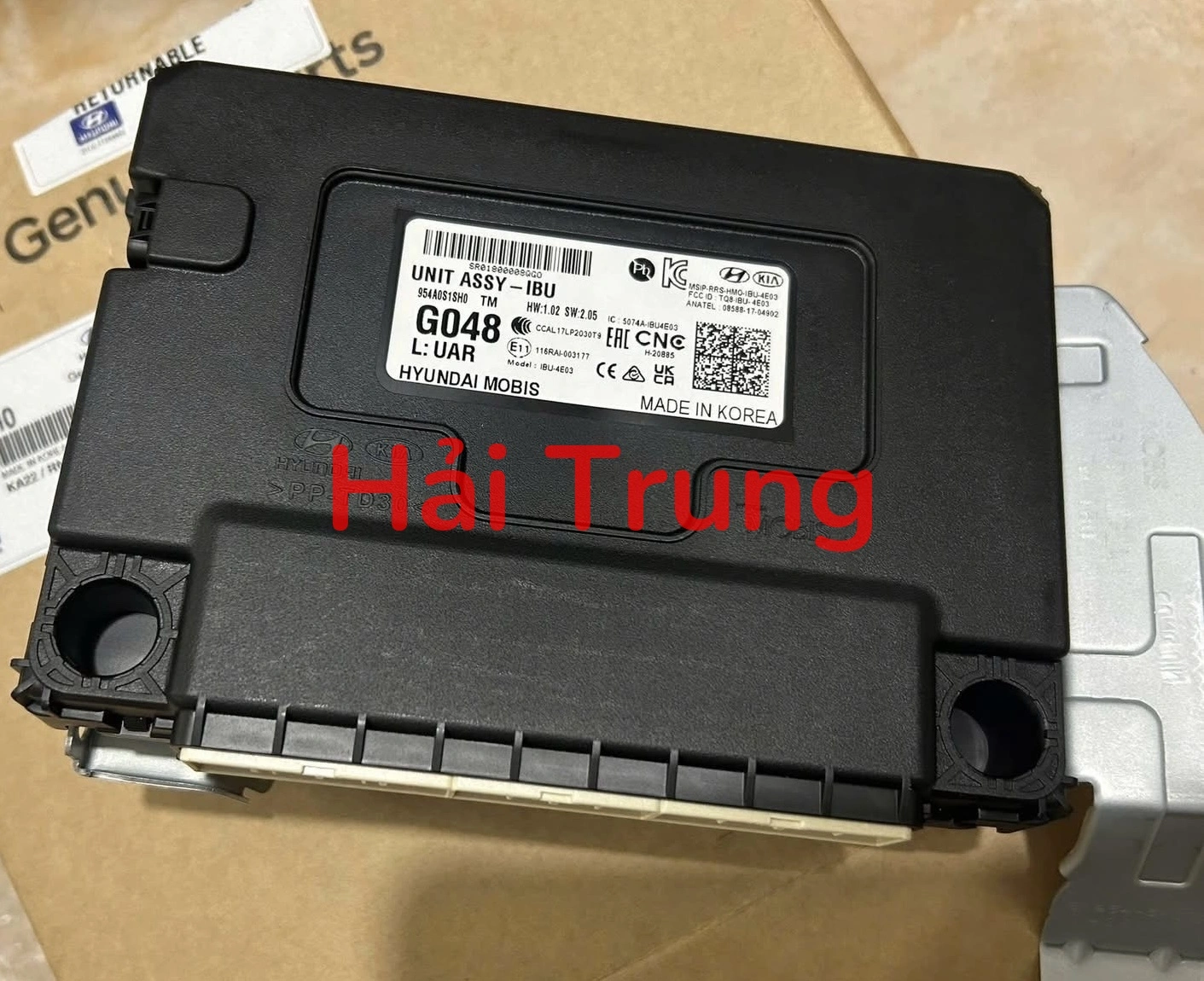 954A0S1SH0 Hộp điều khiển điện tử IBU Hyundai Santafe 2019-2021 Tháo Xe