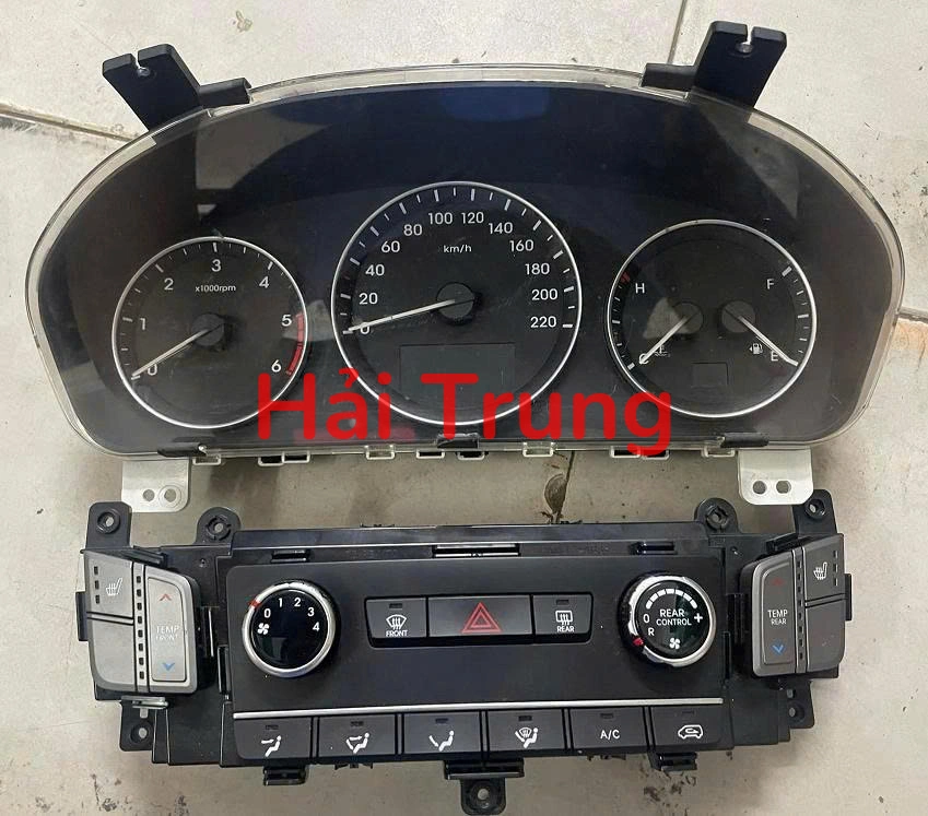 Tháo xe Đồng hồ táp lô, Bảng điều khiển điều hòa Hyundai Starex 2019 2020 2021