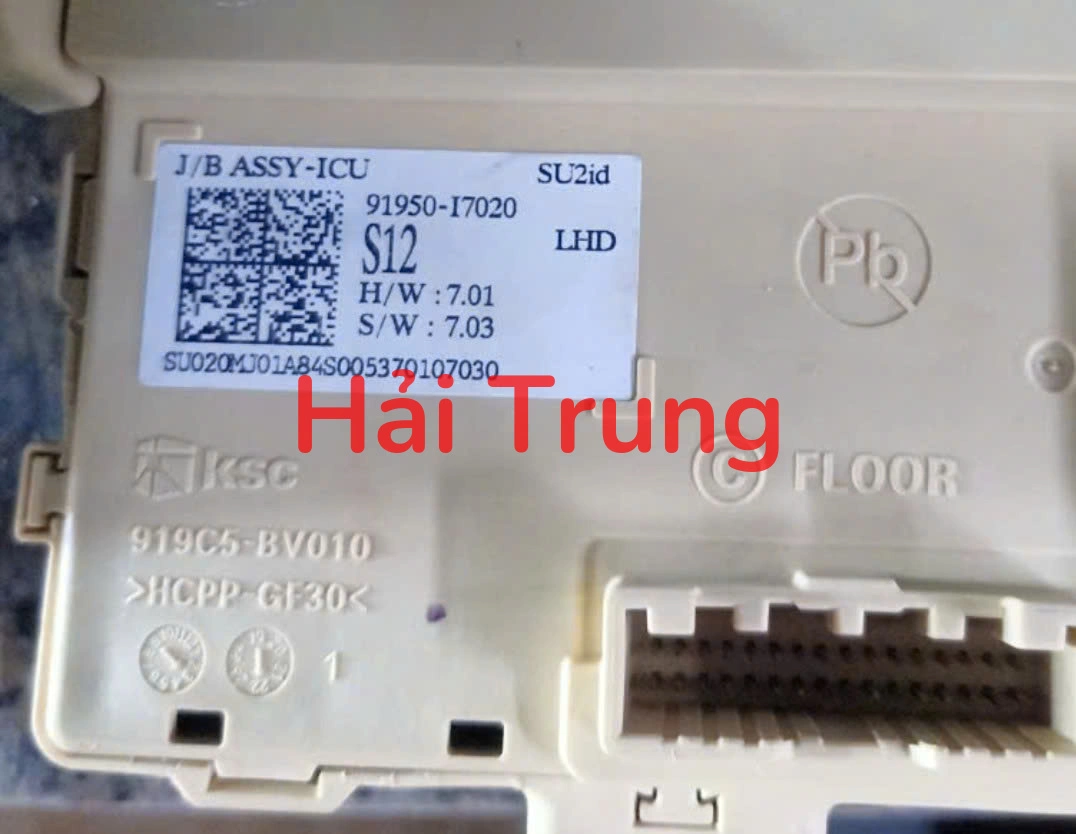 91950I7202 Hộp cầu trì trong xe Hyundai Creta 2022 Tháo Xe