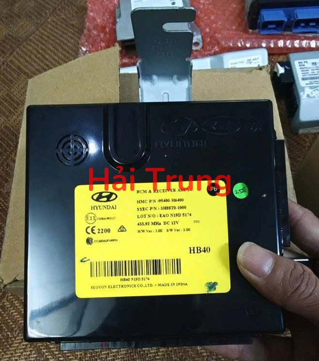 95400H6510 Hộp điều khiển điện thân xe BCM Hyundai Accent 2018-2020 Tháo Xe