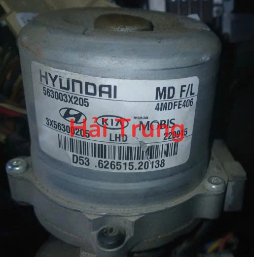 563003X205 Mô tơ điều khiển cọc lái Hyundai Elantra 2011-2015 Tháo xe