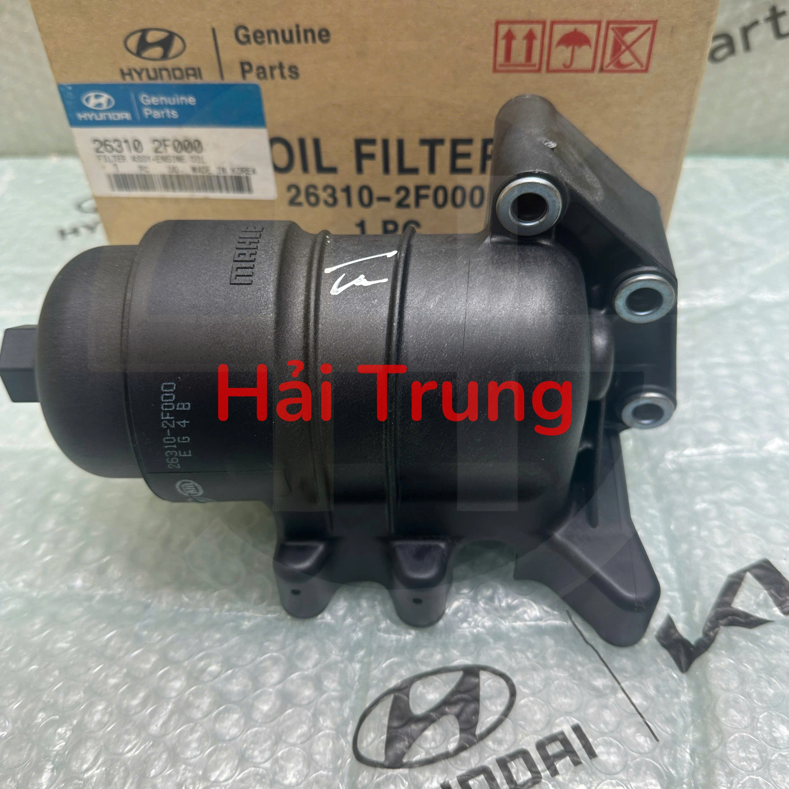Cụm lọc dầu liền đế Santafe 2009-2012 Sorento 2009-2012 263102F000