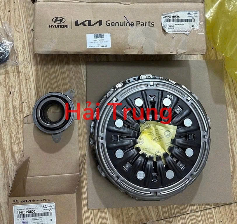 412002D500 Bộ lá côn bàn ép (Bộ ly hợp kép) Kia Seltos 2021-2025