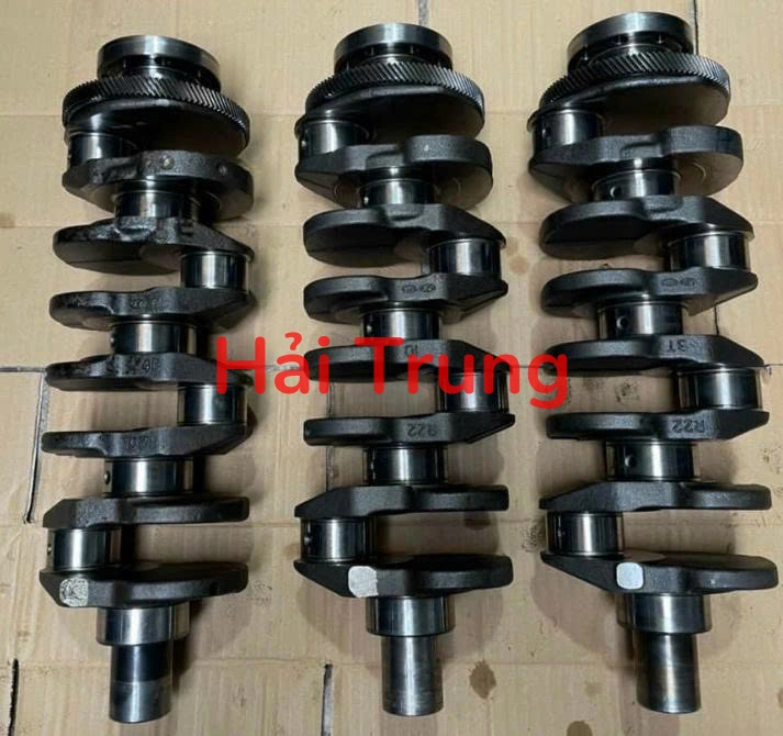 Tháo xe Trục cơ Hyundai Santafe 2.0 2.2 chạy xích 2010-2017