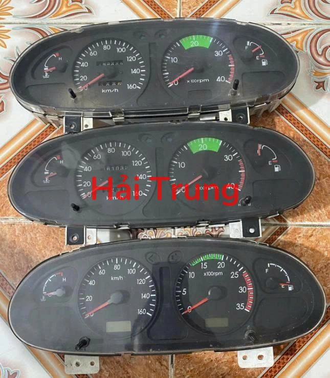 Tháo xe Đồng hồ táp lô xe tải Hyundai Mighty