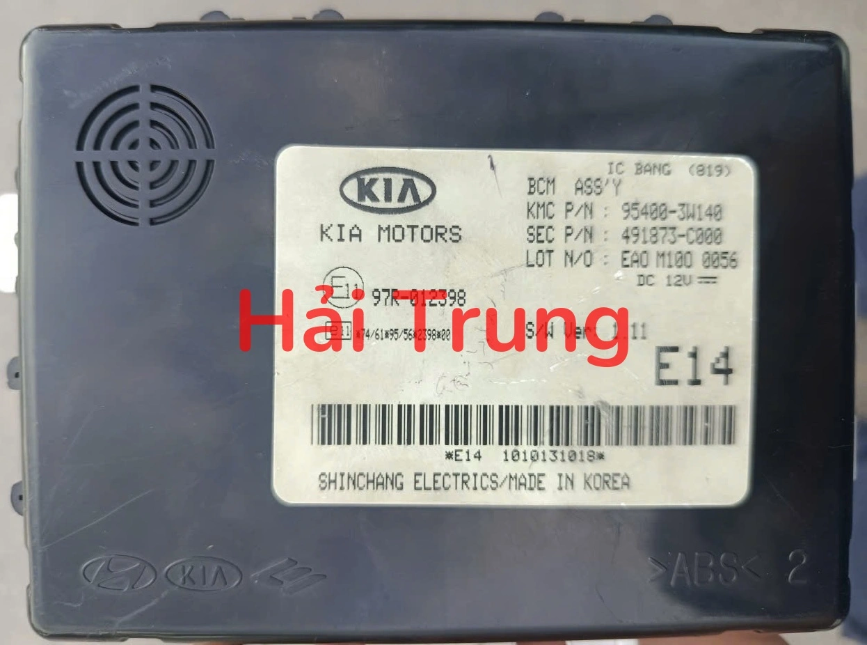 Hộp BCM Kia Rio Tháo Xe 954003W140